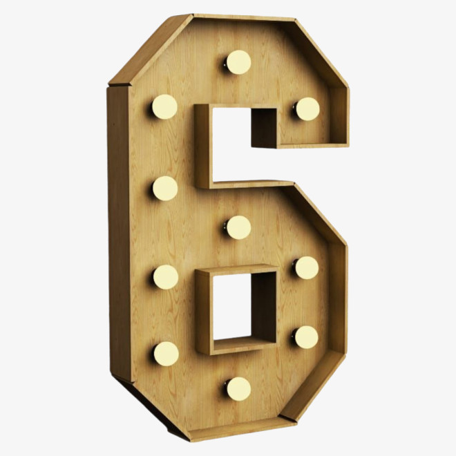 Marquee Number 6